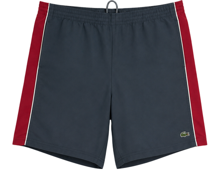 Lacoste Teal Colorblock Performance Sports Shorts