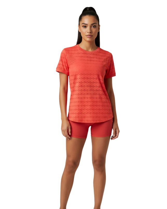 Adidas Red Climacool Performance Mesh T-Shirt W/Tags
