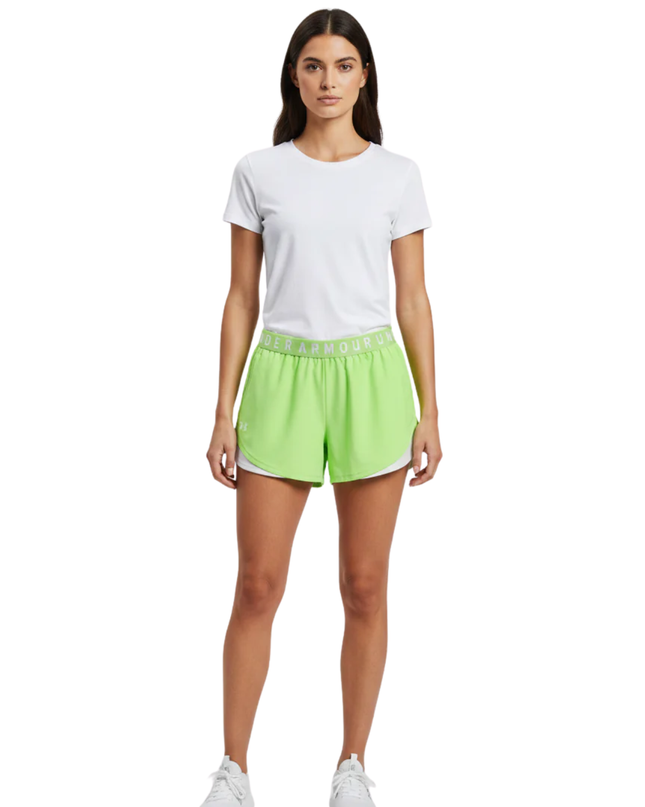 Under Armour Neon Green Sports Shorts