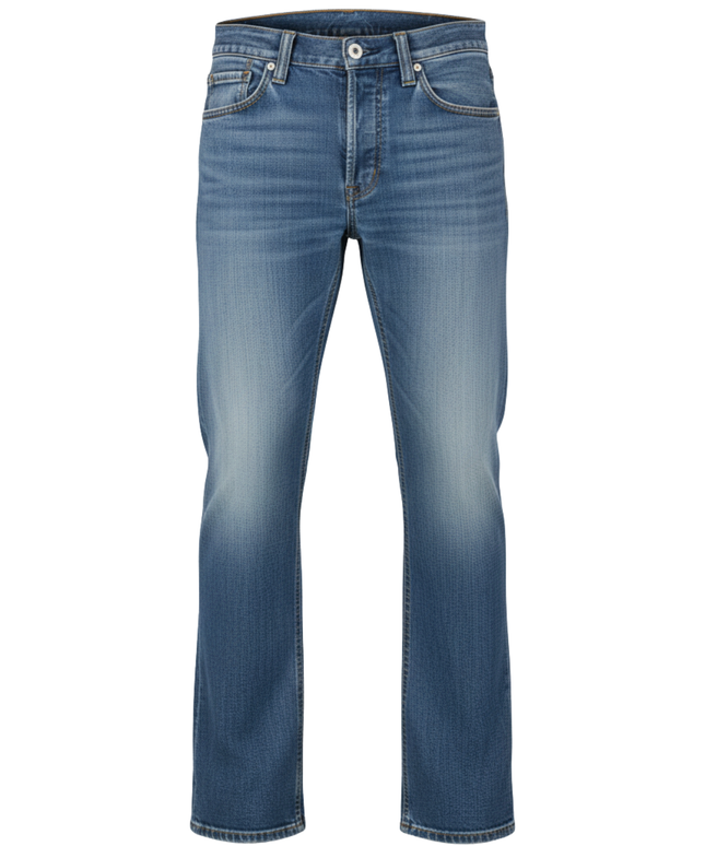 Levi's 512 Blue Slim Tapered Button Fly Jeans