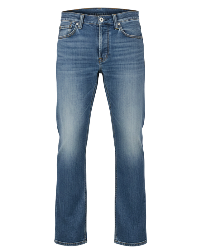 Levi's 512 Blue Slim Tapered Button Fly Jeans