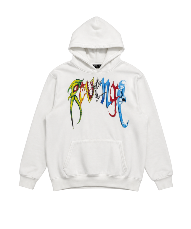 Revenge White Trippie Redd Portrait Graphic Hoodie