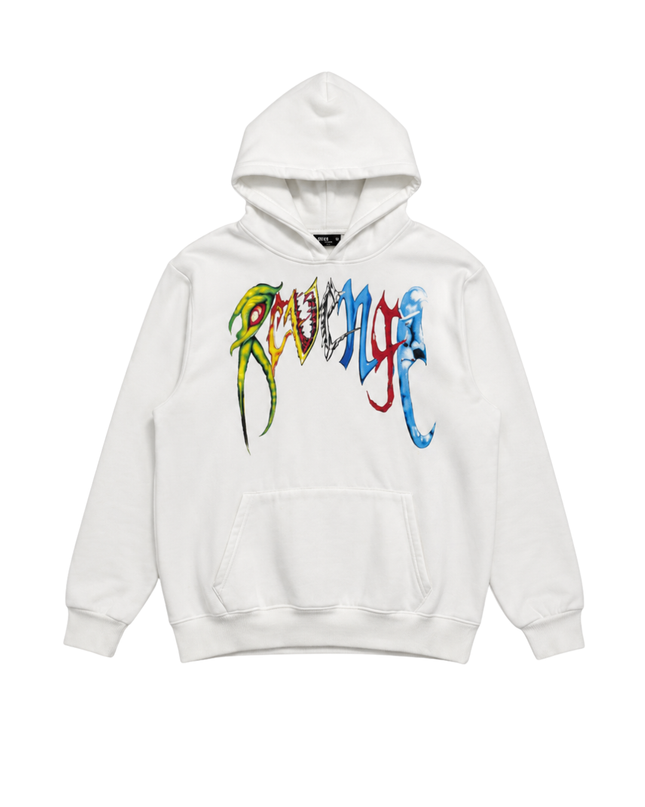 Revenge White Trippie Redd Portrait Graphic Hoodie