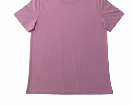 Zara Pink Short Sleeve Classic Crew Neck T-Shirt