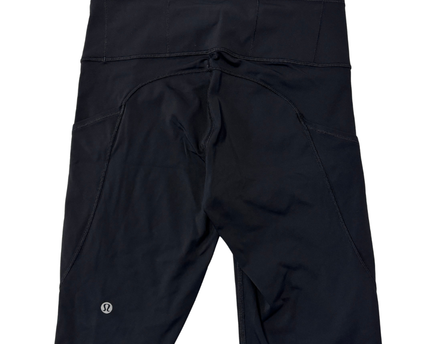 Lululemon Sportswear Black High-Waisted Performance Biker Shorts