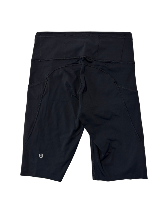 Lululemon Sportswear Black High-Waisted Performance Biker Shorts
