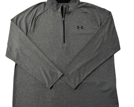 Under Armour Grey 1/4 Zip Heatgear Sports Upper