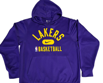 Nike Purple LA Lakers NBA Basketball Hoodie