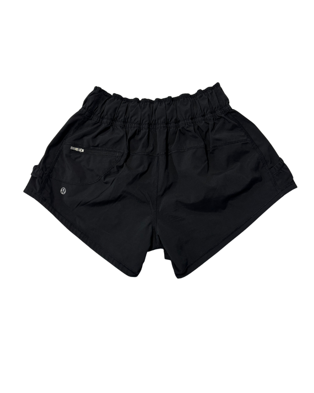 Lululemon Black Athletic Performance Sports Shorts