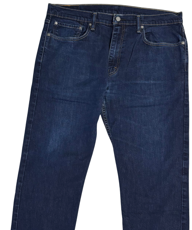 Levi's Dark Blue Straight Leg Denim Jeans