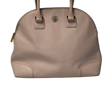 Tory Burch Pink Robinson Dome Satchel Bag