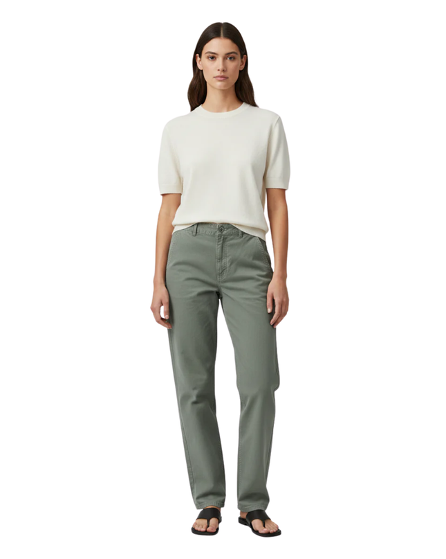 Carhartt WIP Green Pierce Straight Leg Utility Pants