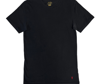 Polo Ralph Lauren Black Classic Crew Neck T-Shirt