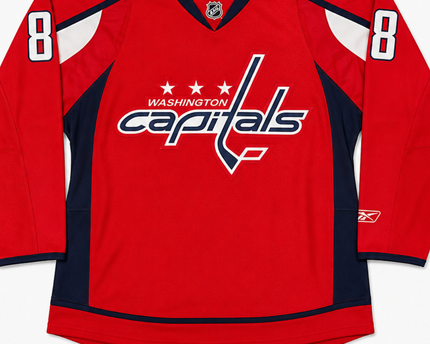 Reebok Red Washington Capitals Ovechkin #8 Hockey Jersey XL