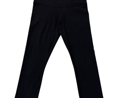 Lululemon Classic Black Cropped Athletic Leggings