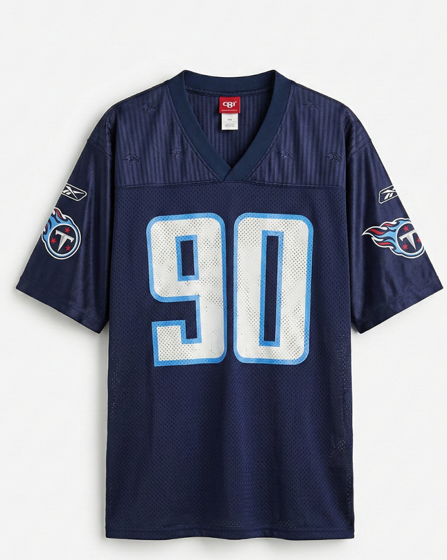 NFL Navy Blue Tennessee Titans Jevon Kearse #90 NFL Football Jersey