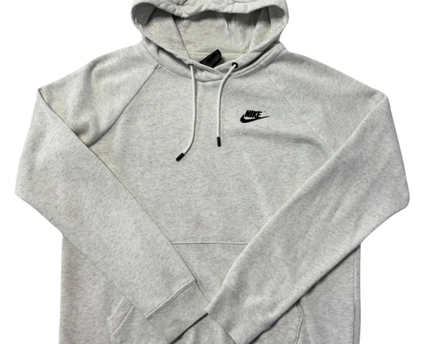 Nike Grey Essential Fleece Pullover Hoodie