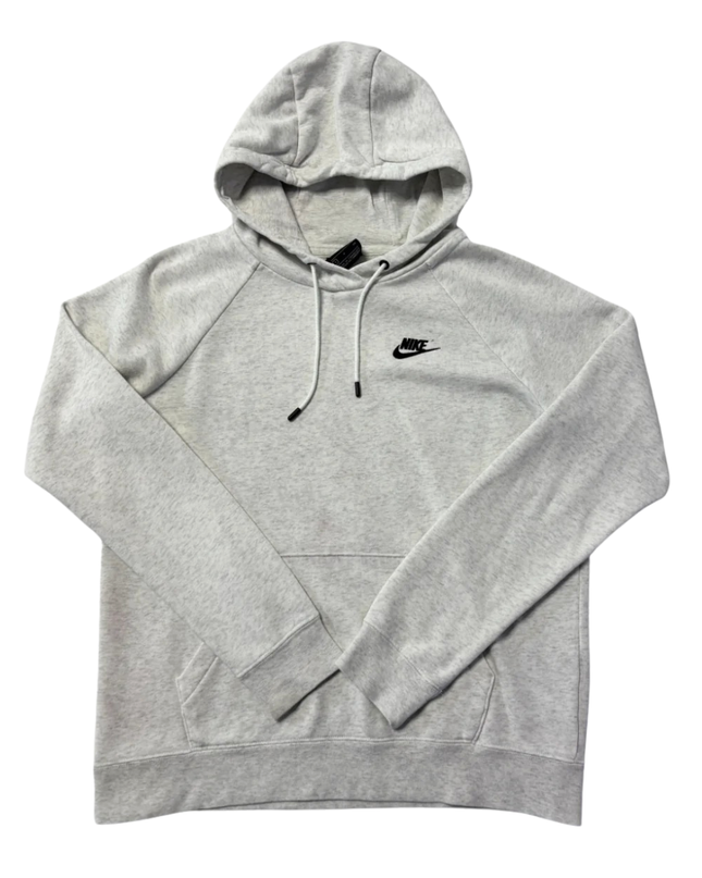 Nike Grey Essential Fleece Pullover Hoodie