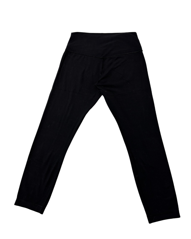 Lululemon Black High-Rise Cropped Leggings