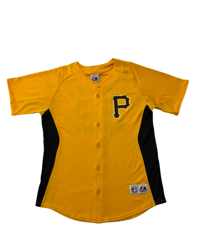 Majestic Yellow Pittsburgh Pirates Andrew McCutchen #22 Baseball Jersey
