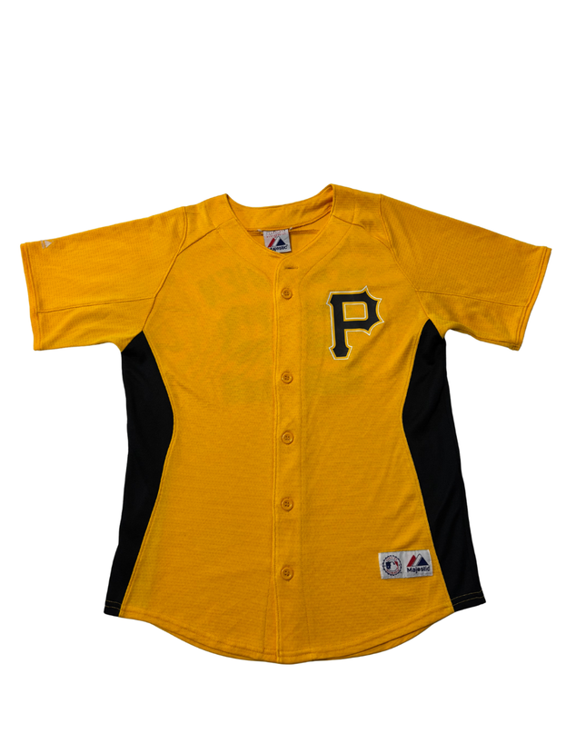 Majestic Yellow Pittsburgh Pirates Andrew McCutchen #22 Baseball Jersey