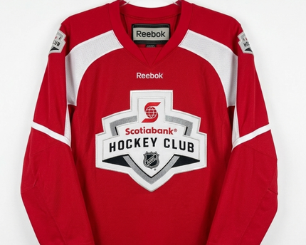 Reebok Red Scotiabank Hockey Club NHL Fan Jersey