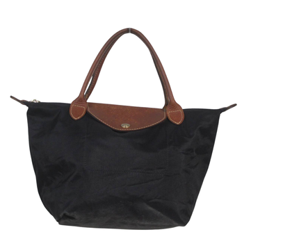 Longchamp Black Le Pliage Tote Bag