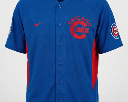 MLB Blue Chicago Cubs Baseball Jersey