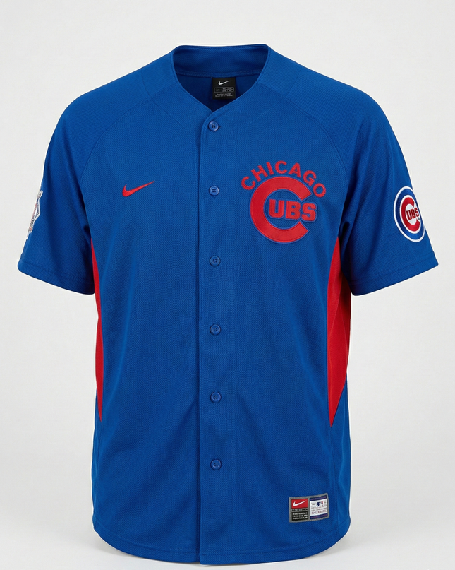MLB Blue Chicago Cubs Baseball Jersey