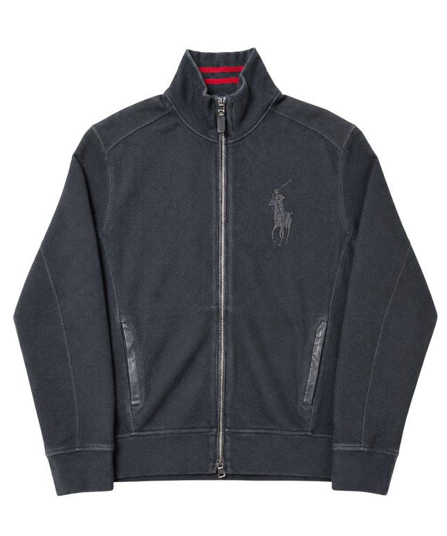 Polo Ralph Lauren Black Zip-Up Track Jacket