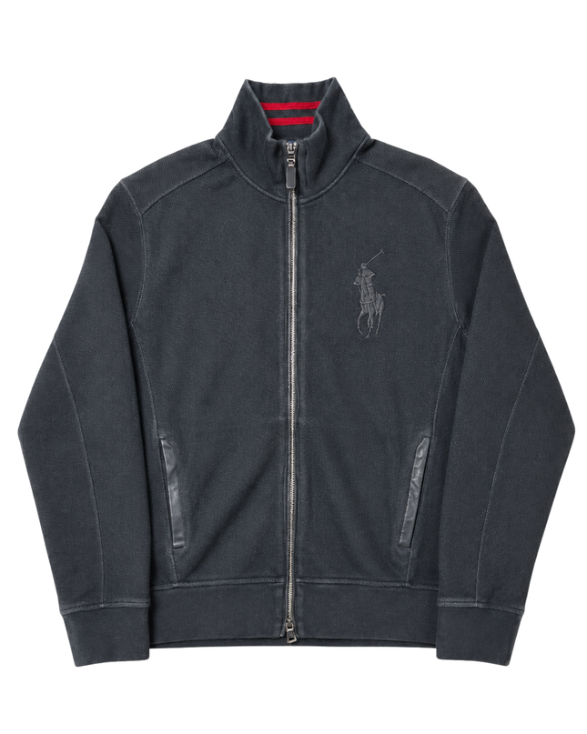 Polo Ralph Lauren Black Zip-Up Track Jacket