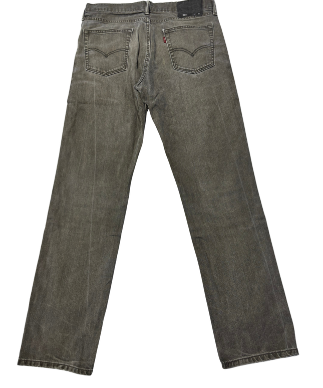 Levi's Grey Straight Leg Denim Jeans