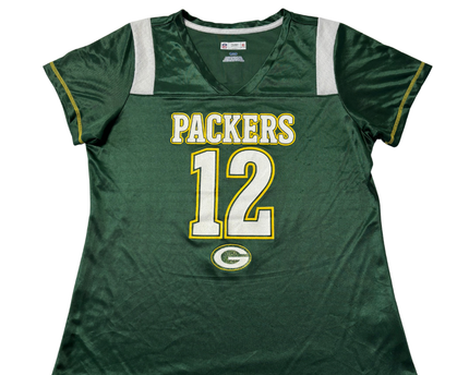 NFL Team Apparel Green Green Bay Packers #12 Fan Jersey