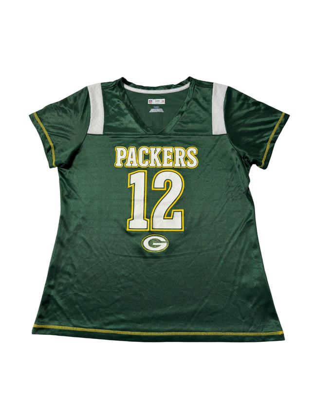NFL Team Apparel Green Green Bay Packers #12 Fan Jersey