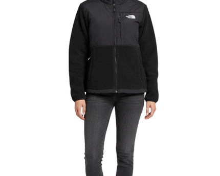 The North Face Black Polartec Fleece Zip-Up Jacket