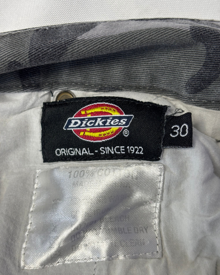 Dickies Grey Camouflage Cargo Shorts