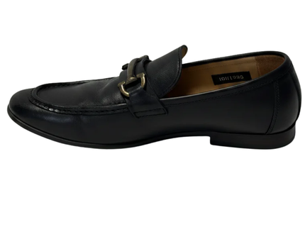 Aldo Men's Black Leather Bit Loafers