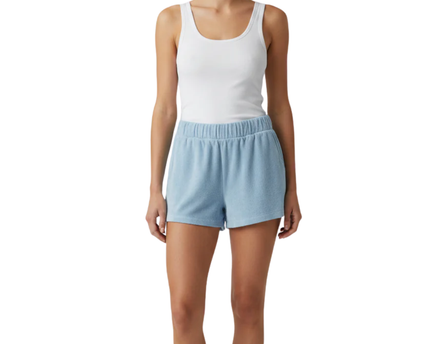 Josefine HJ x NA-KD Reborn Blue Terry Shorts W/Tags