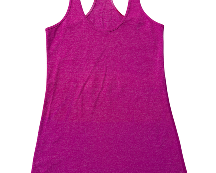 Lululemon Heathered Pink Racerback Athletic Tank Top