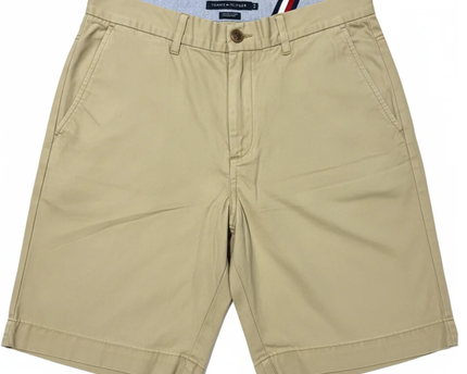 Tommy Hilfiger Beige Classic Fit Chino Shorts