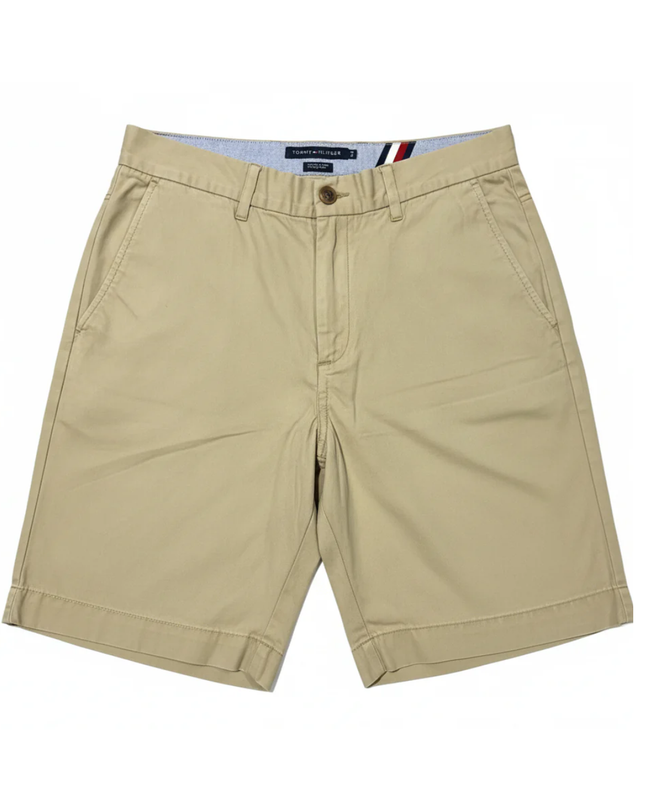 Tommy Hilfiger Beige Classic Fit Chino Shorts