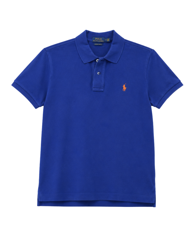 Polo Ralph Lauren Blue Short Sleeve Classic Fit Polo Shirt