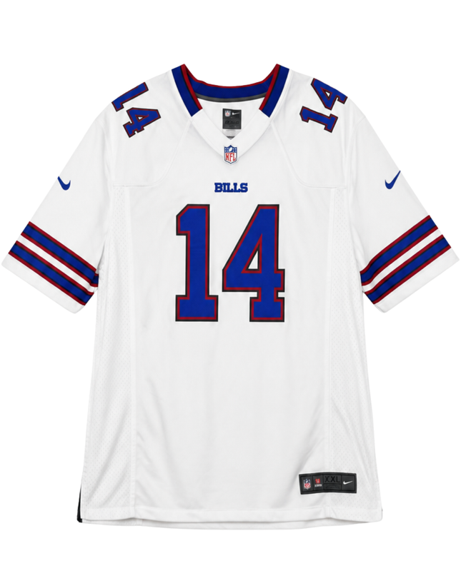 Nike White Buffalo Bills Ryan Fitzpatrick #14 NFL Jersey