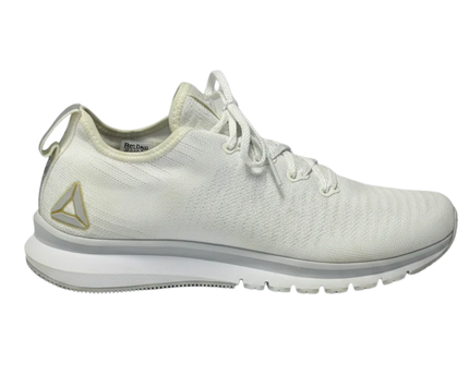 Reebok White Mesh Running Sneakers for Women