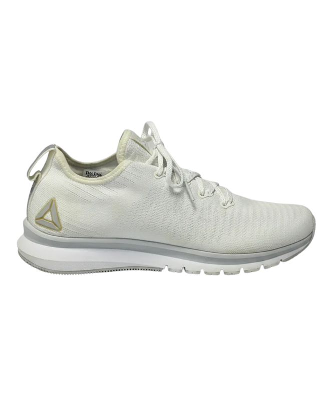 Reebok White Mesh Running Sneakers for Women