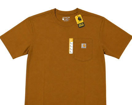 Carhartt Brown Loose Fit Pocket T-Shirt W/Tags