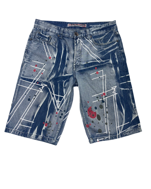 Funky Graffiti Jorts - XL