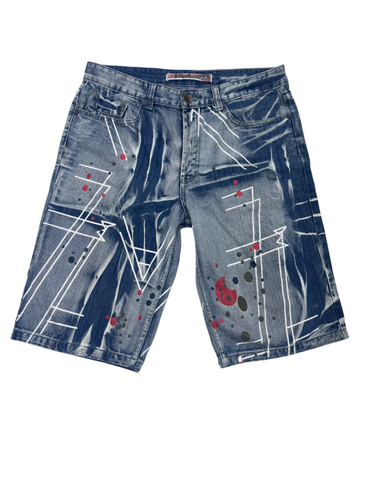 Funky Graffiti Jorts - XL