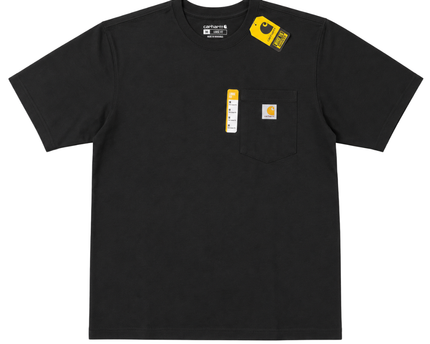 Carhartt Men's Black Loose Fit Pocket T-Shirt W/Tags
