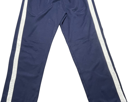 Polo Ralph Lauren Blue Track Pants with Side Stripes